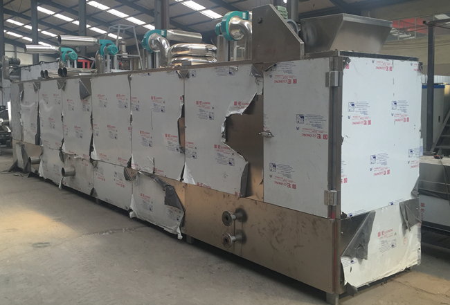 Single Screw Extruder Industrial Pasta Machine Macaroni Processing Machine